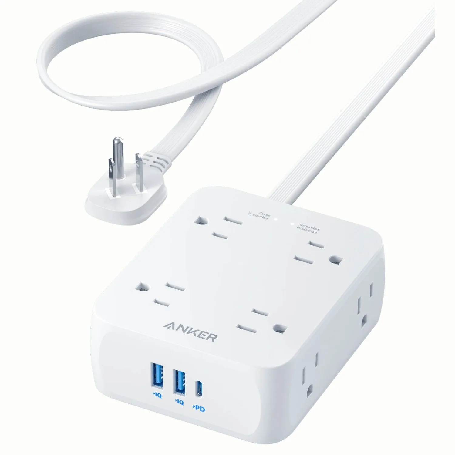 Anker 341 USB Power Strip on a white background.
