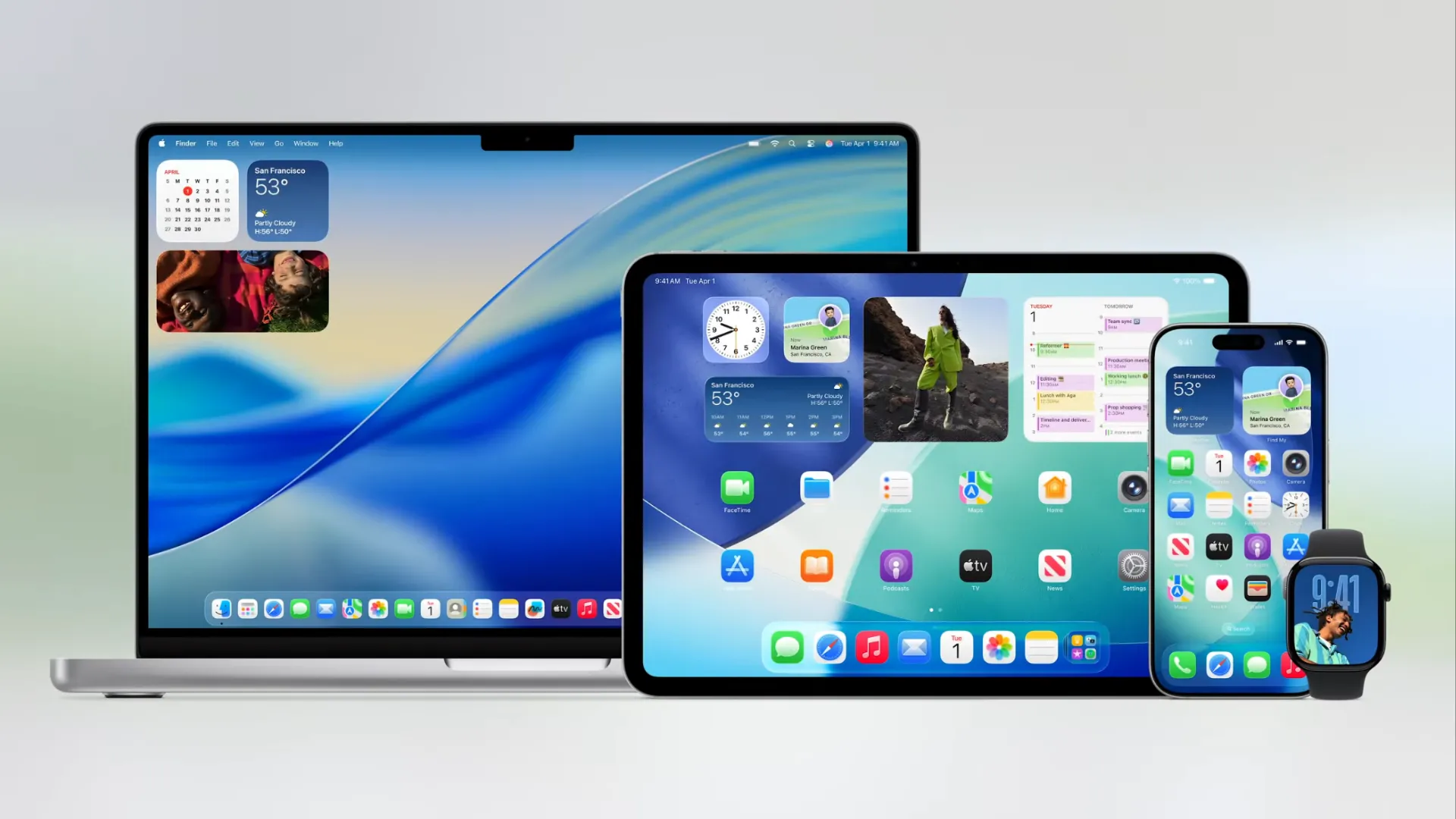 Các hệ điều hành mới nhất của Apple trên MacBook, iPad, iPhone và Apple Watch