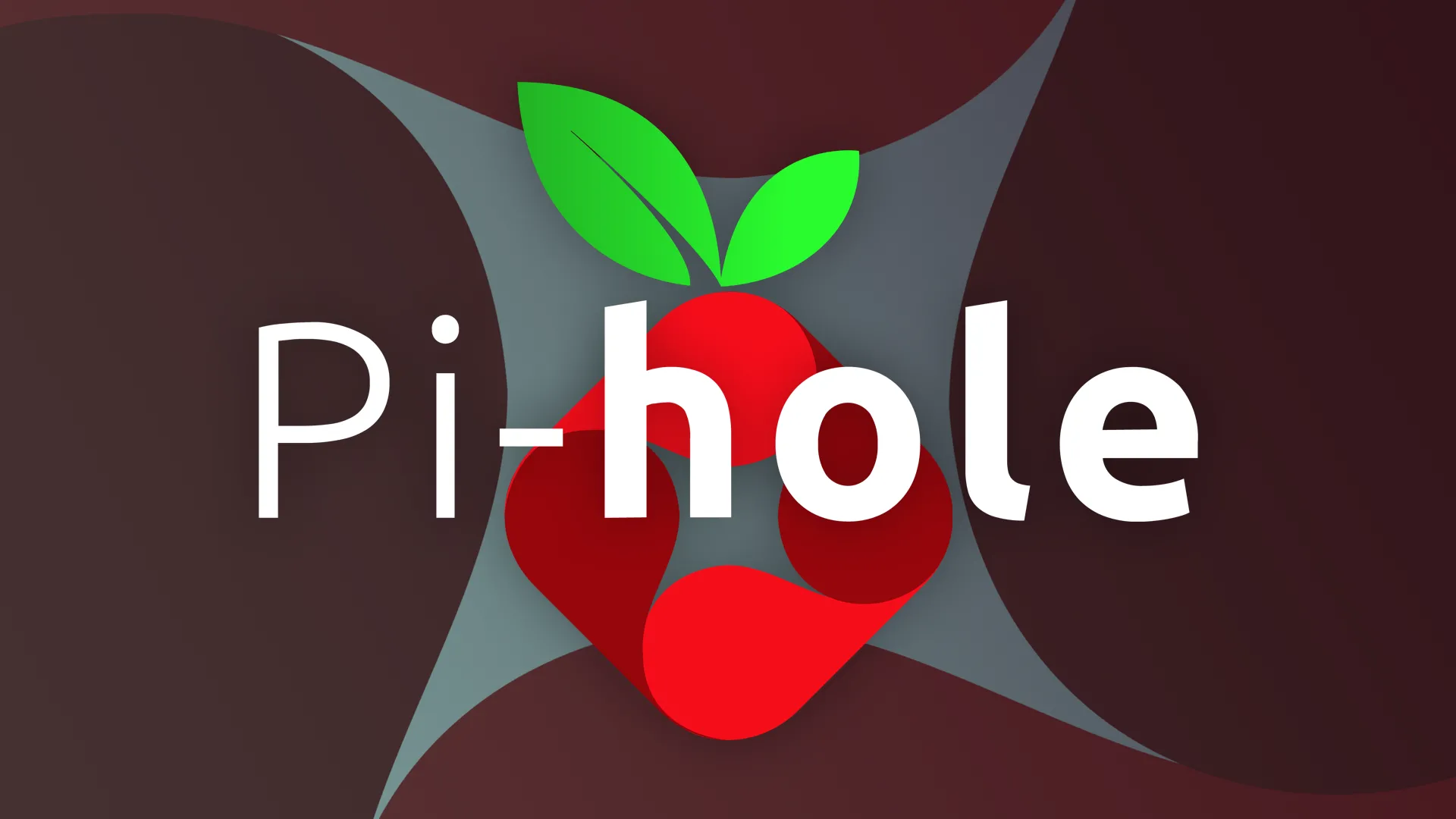 Hình minh họa logo Pi-Hole, phần mềm chặn quảng cáo và theo dõi trên toàn mạng cục bộ