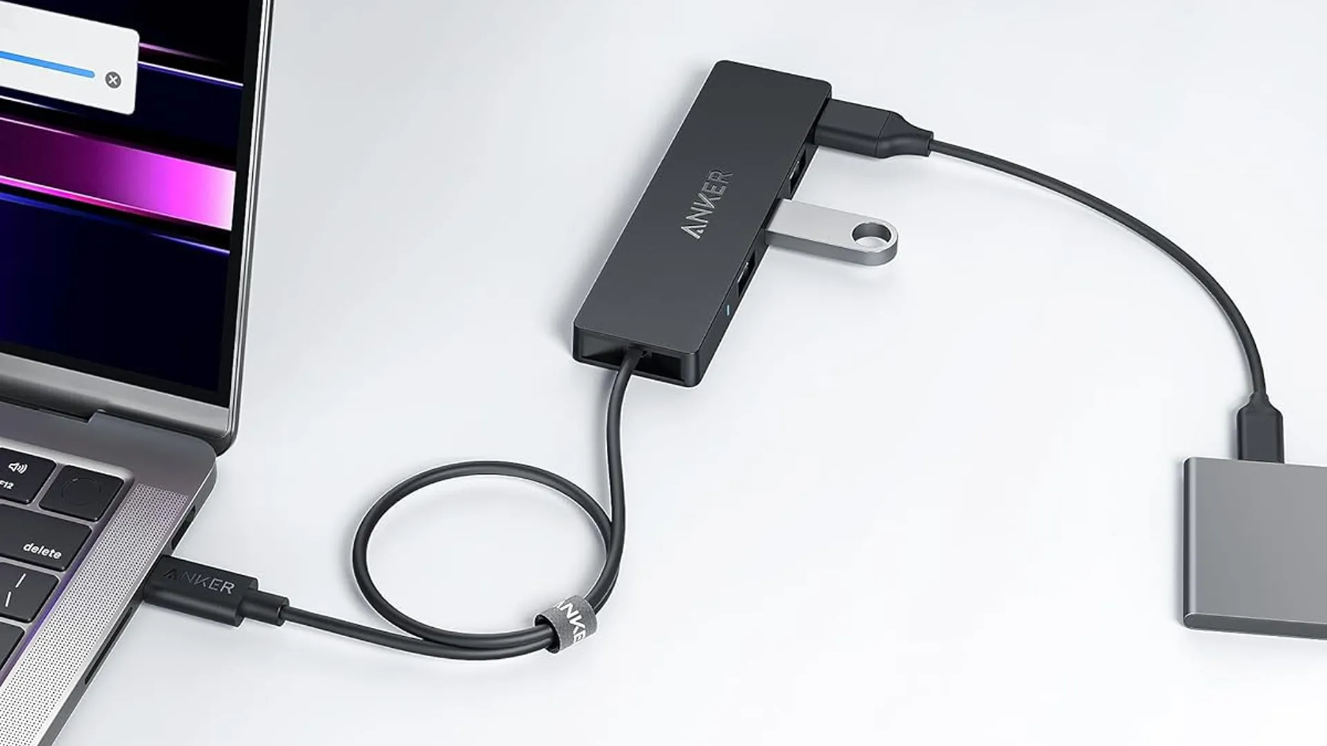 Hub Anker 4-port USB-C giá rẻ