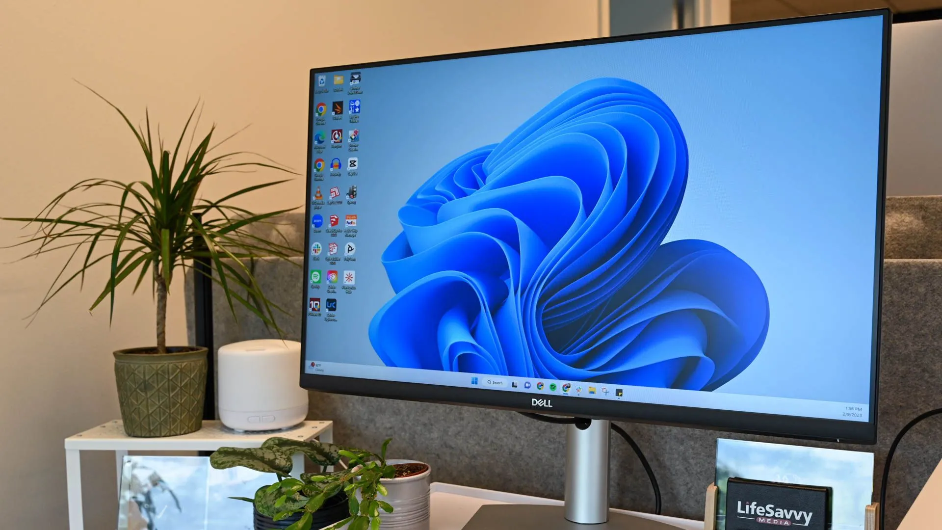 Một máy tính đang chạy hệ điều hành Windows 11