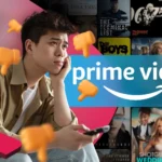 Người đàn ông thể hiện sự thất vọng khi xem Prime Video, minh họa chất lượng dịch vụ của Amazon