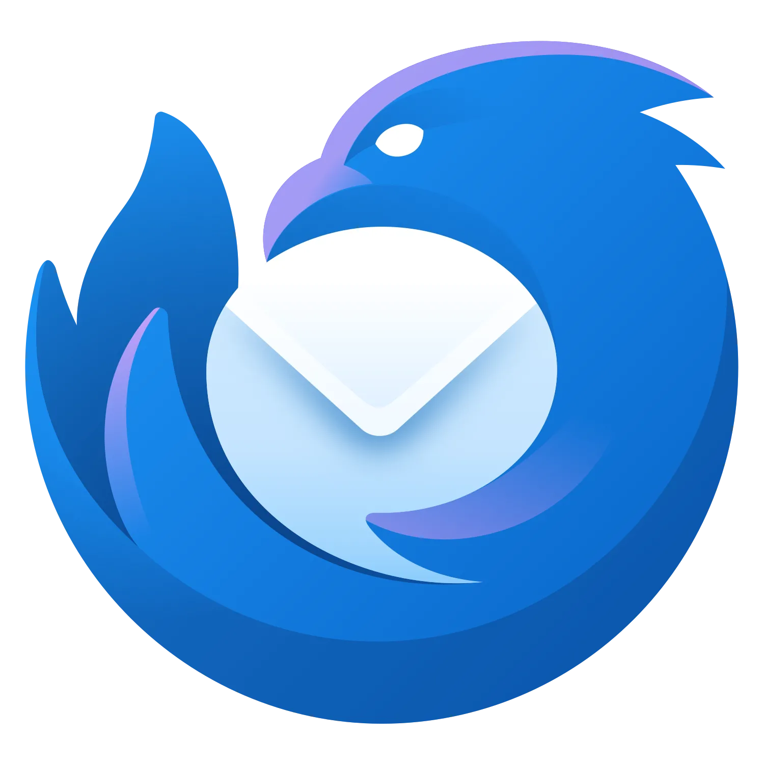 Biểu tượng phần mềm Thunderbird 2023, công cụ quản lý nhiều tài khoản email