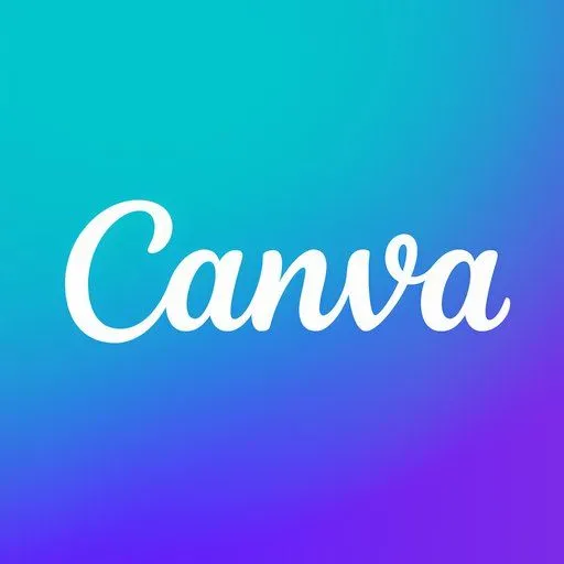Biểu tượng ứng dụng Canva, công cụ thiết kế đồ họa trực tuyến đa năng