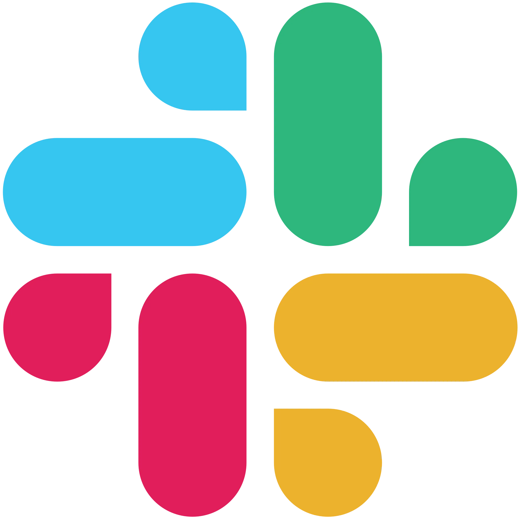 Biểu tượng ứng dụng Slack, nền tảng giao tiếp nhóm phổ biến cho làm việc từ xa
