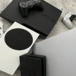 Bộ sưu tập các máy console PlayStation 5, Xbox Series X, Nintendo Switch và PlayStation 3