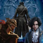 Các nhân vật game nổi tiếng từ các tựa game hành động nhập vai như Bloodborne, Lies of P và Elden Ring, thể hiện sự đa dạng của thế giới game.