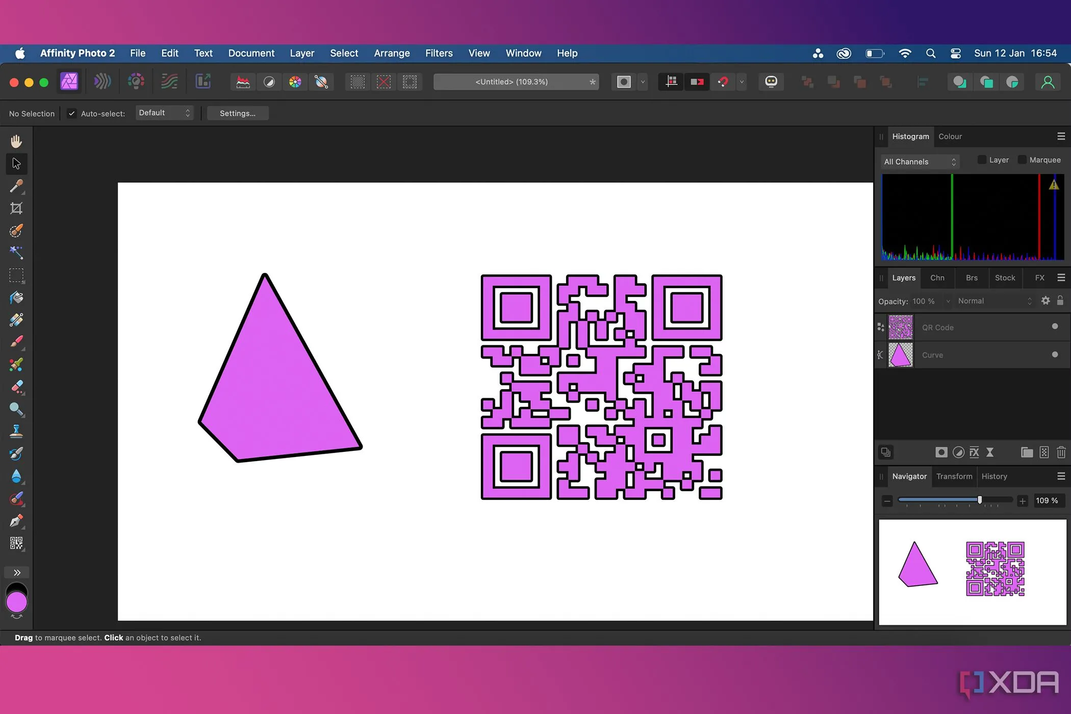 Khả năng làm việc với vector trong Affinity Photo