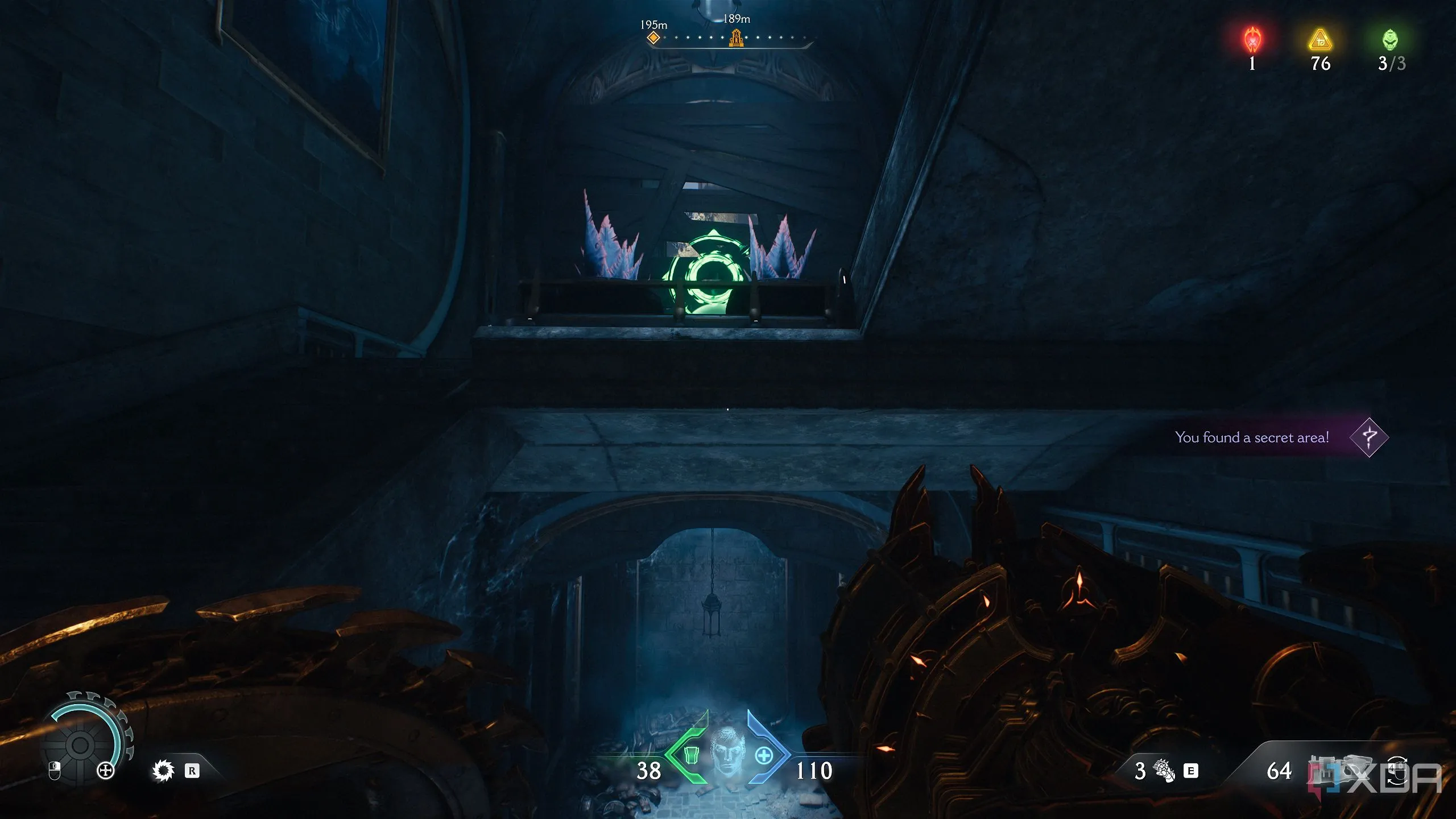 Life Sigil thứ hai trong khu vực bí mật được khám phá tại Chương 4 Sentinel Barracks.