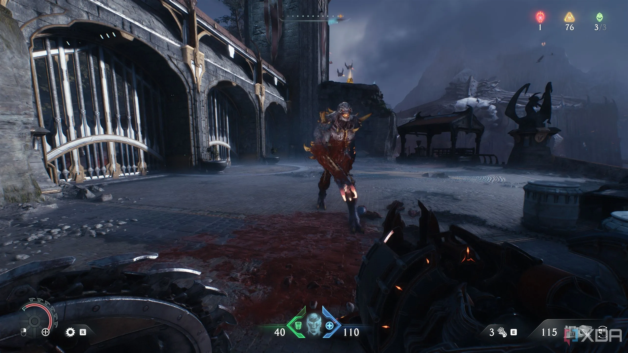 Shadow Imp Stalker xuất hiện trong Sentinel Barracks, bảo vệ các vật phẩm bí mật.