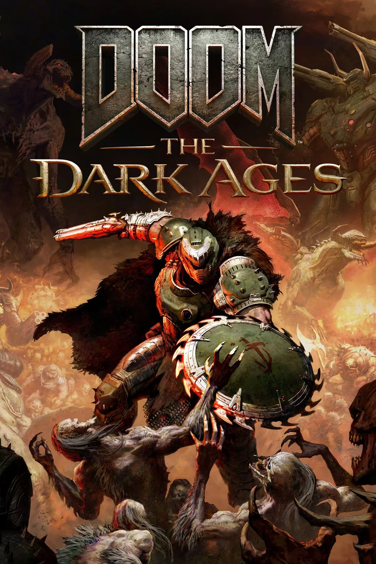 Ảnh bìa Doom: The Dark Ages, tựa game mới nhất thể hiện thành công bản sắc riêng của series Doom.