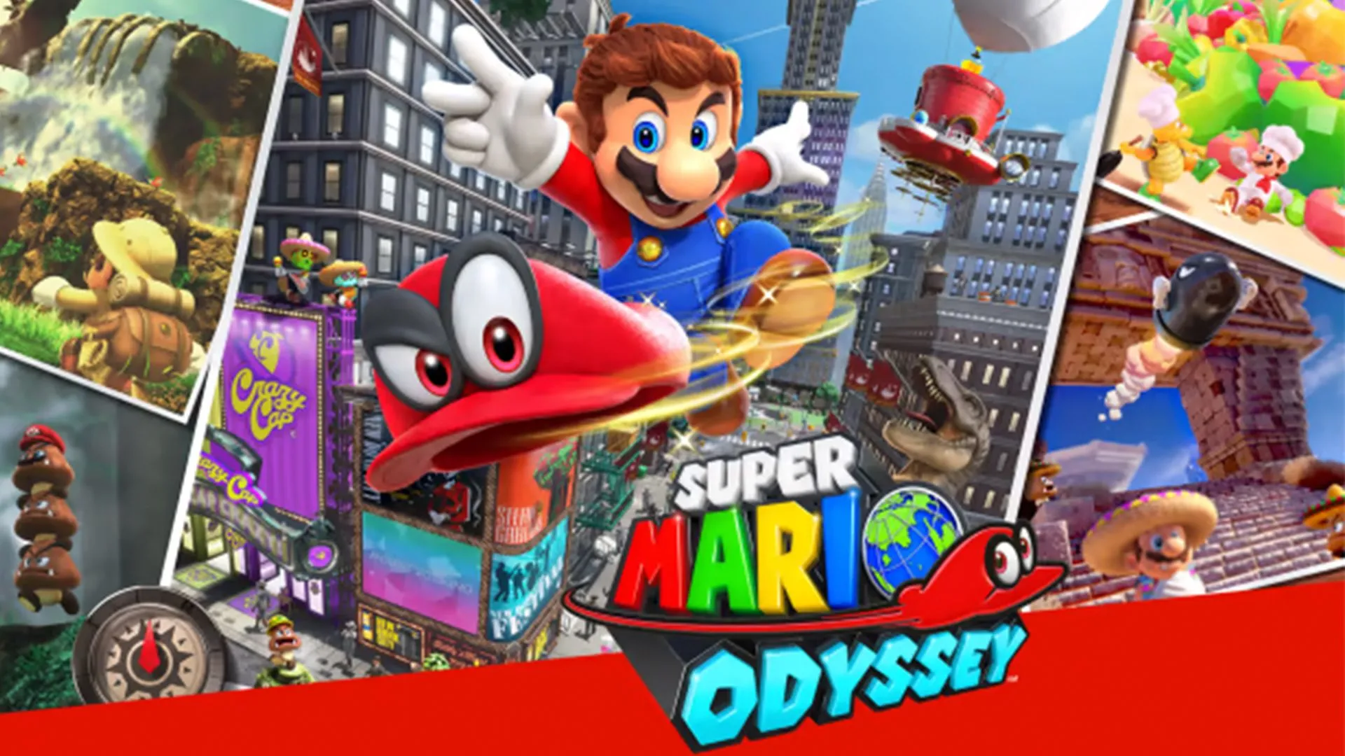 Ảnh bìa game Super Mario Odyssey trên Nintendo Switch 1, một trong những tựa game được đánh giá cao.