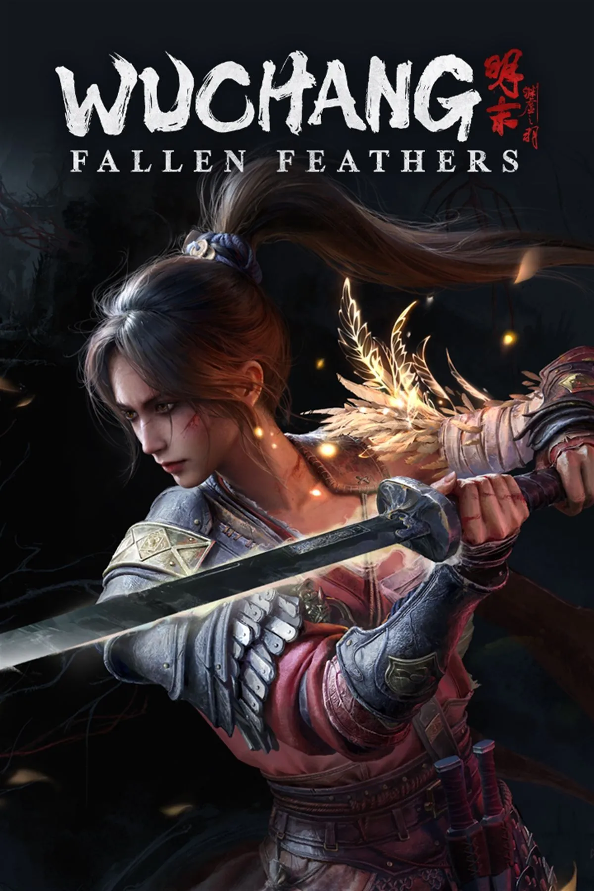 Ảnh bìa game WUCHANG Fallen Feathers với phong cách đồ họa ma mị và thiết kế quái vật ấn tượng