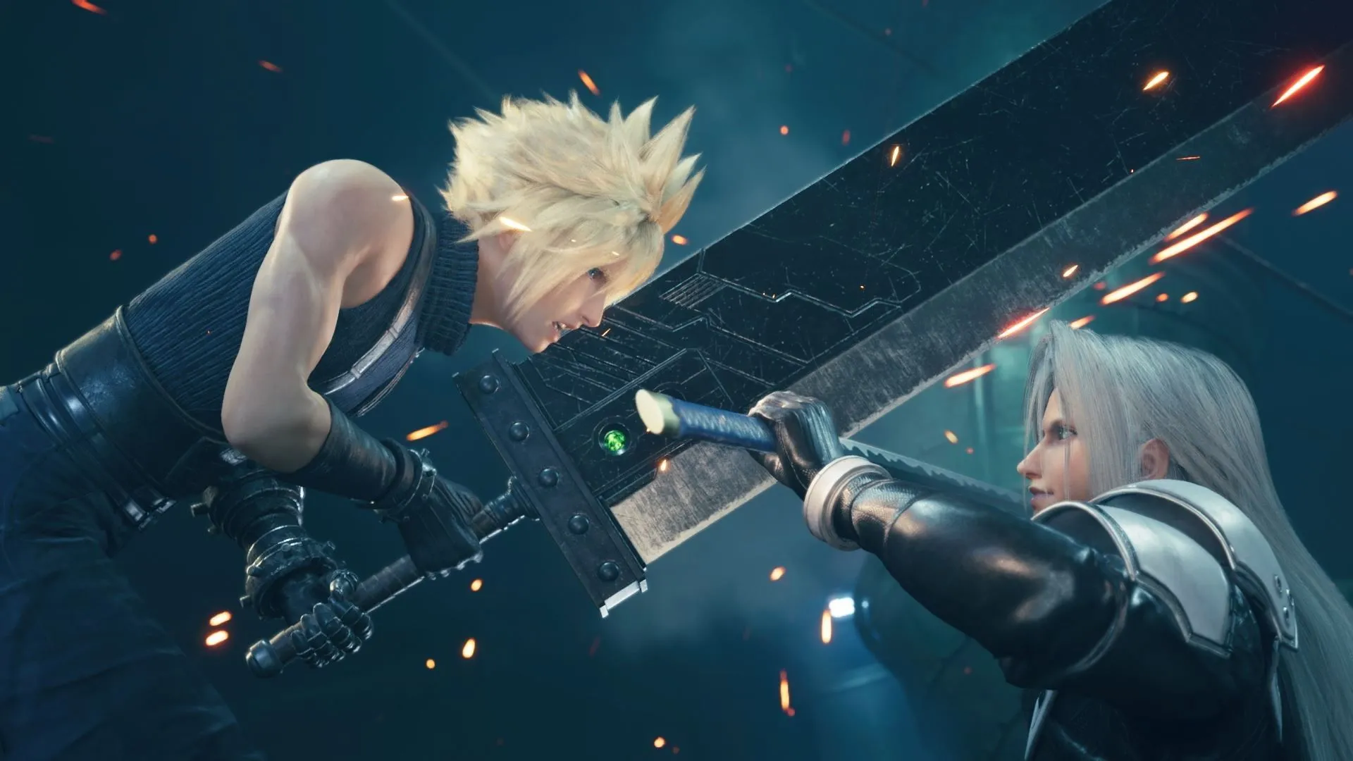 Ảnh chụp màn hình từ gameplay Final Fantasy VII Remake