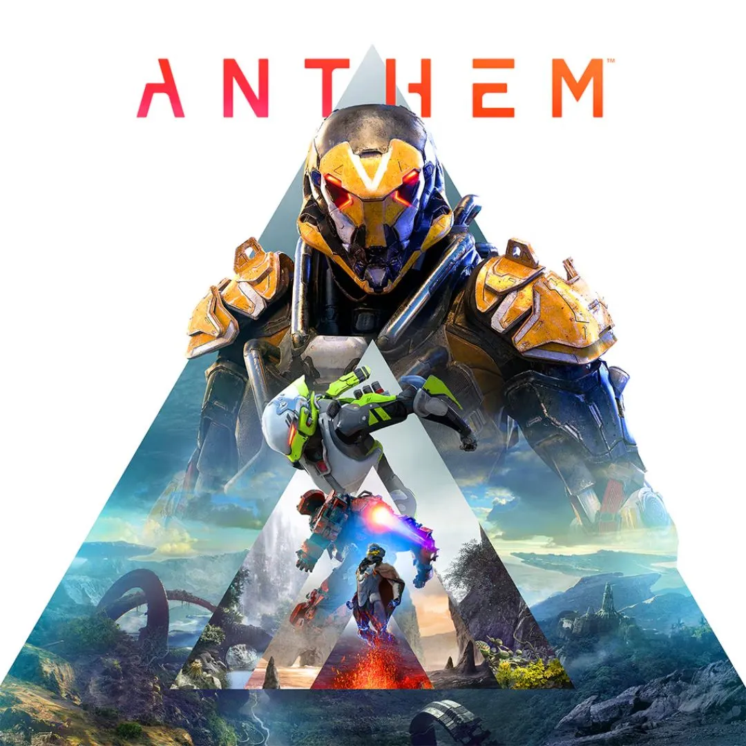 Ảnh đại diện game Anthem của BioWare, tựa game looter-shooter với đồ họa đẹp nhưng nội dung rỗng tuếch.