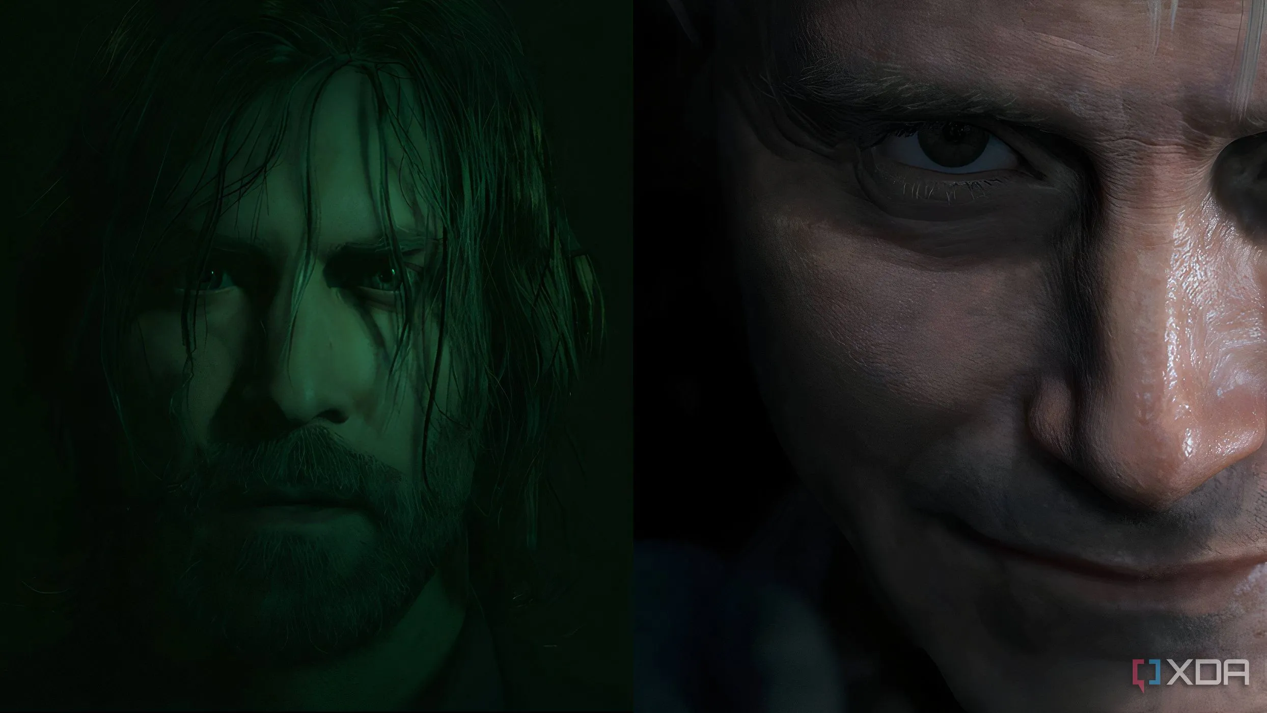 Ảnh ghép nhân vật từ các tựa game độc đáo như Alan Wake 2 và Death Stranding, đại diện cho sự sáng tạo cần thiết trong ngành game.