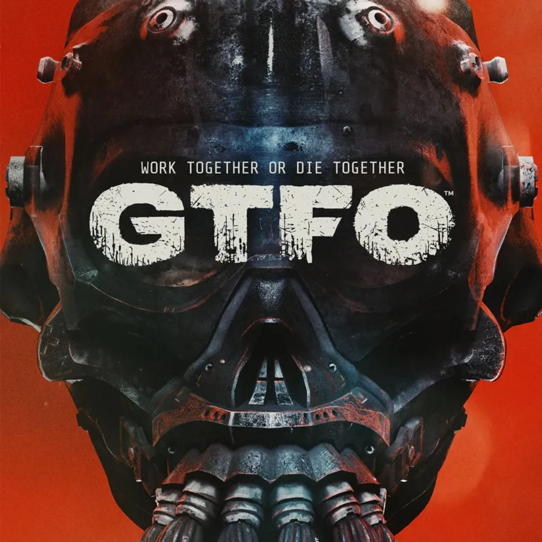 Ảnh sản phẩm của game GTFO, một tựa game bắn súng góc nhìn thứ nhất với yếu tố kinh dị sinh tồn.
