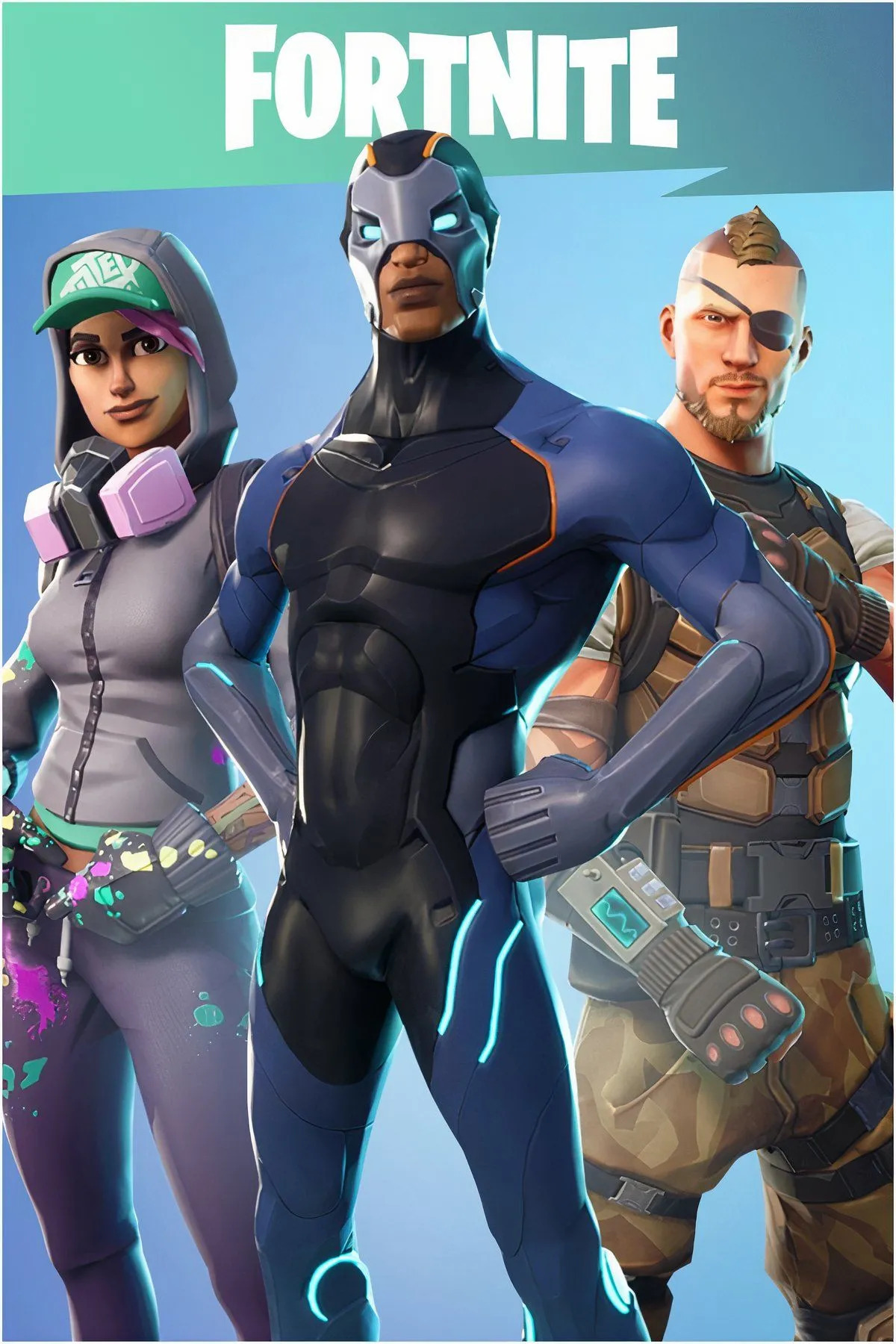 Ảnh tổng hợp các chế độ chơi trong Fortnite