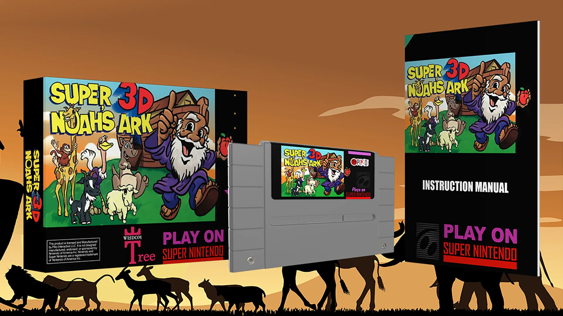 Bản tái phát hành game Super Noah's Ark 3D năm 2014 của Piko Interactive