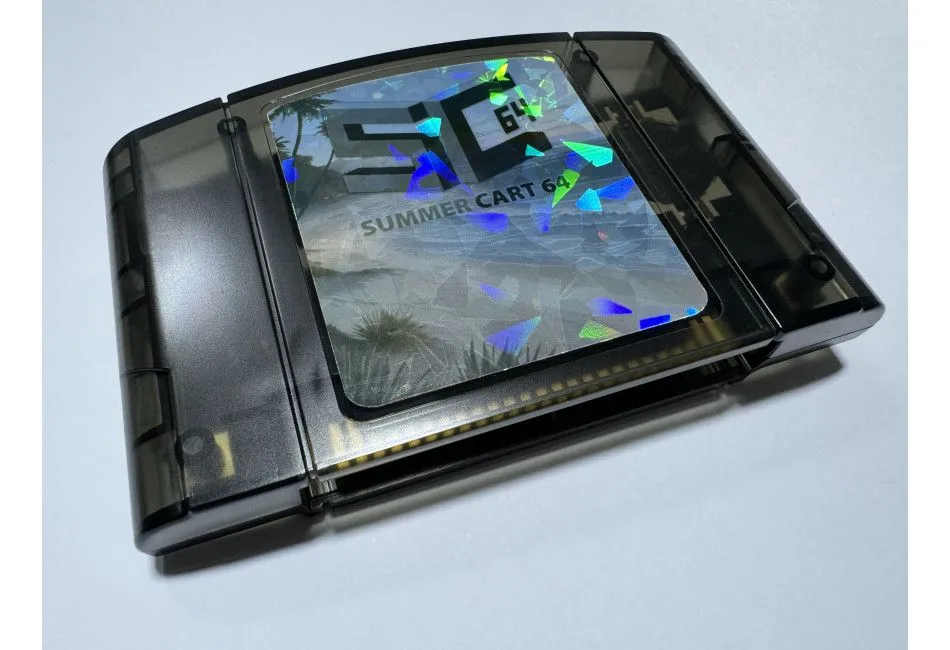 Băng game đa năng SummerCart64 mã nguồn mở dành cho Nintendo 64
