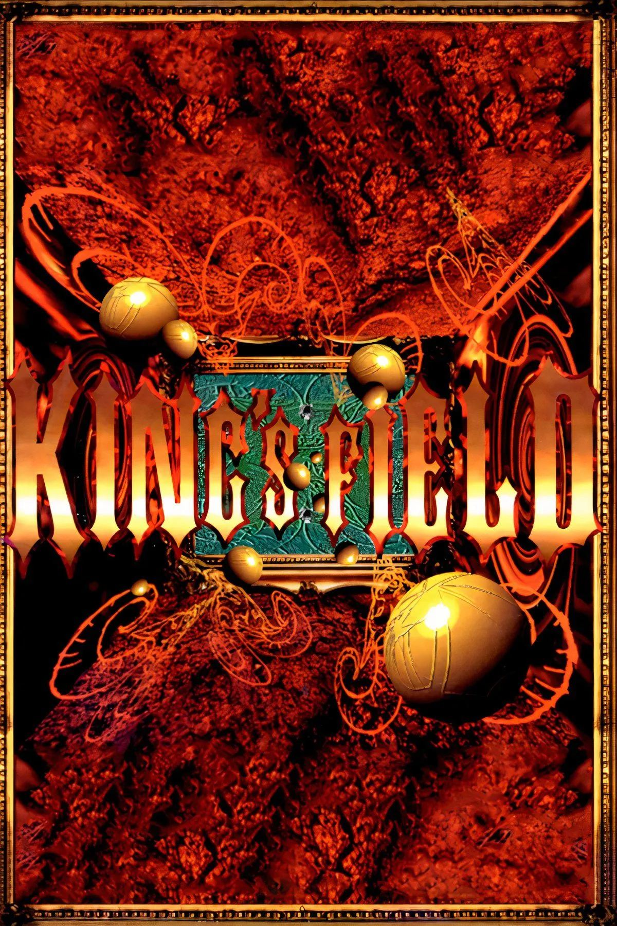 Bìa game King's Field, tựa game nhập vai của FromSoftware trên PlayStation 1