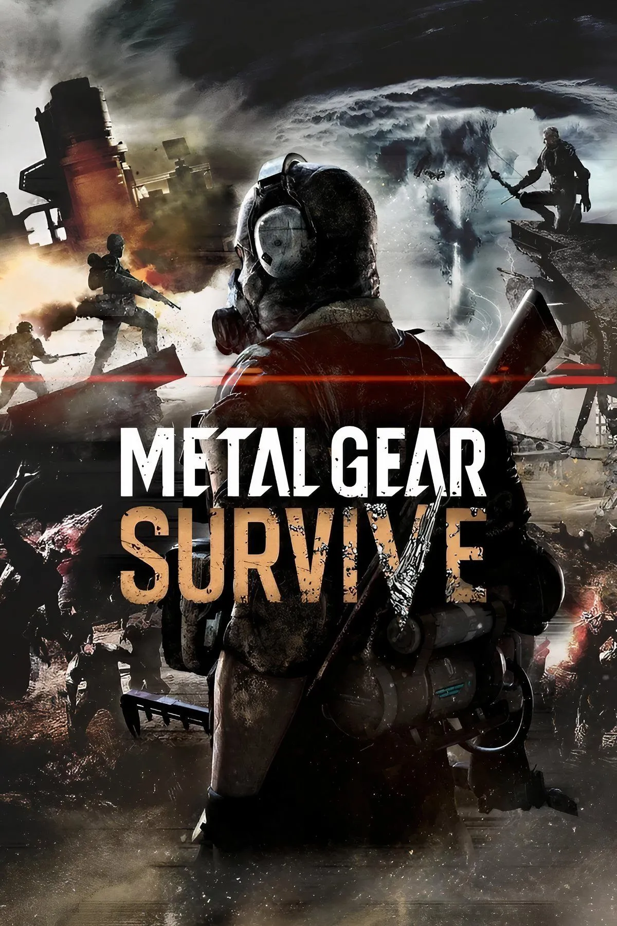 Bìa game Metal Gear Survive, phiên bản spin-off bị coi là thảm họa sau khi Hideo Kojima rời Konami