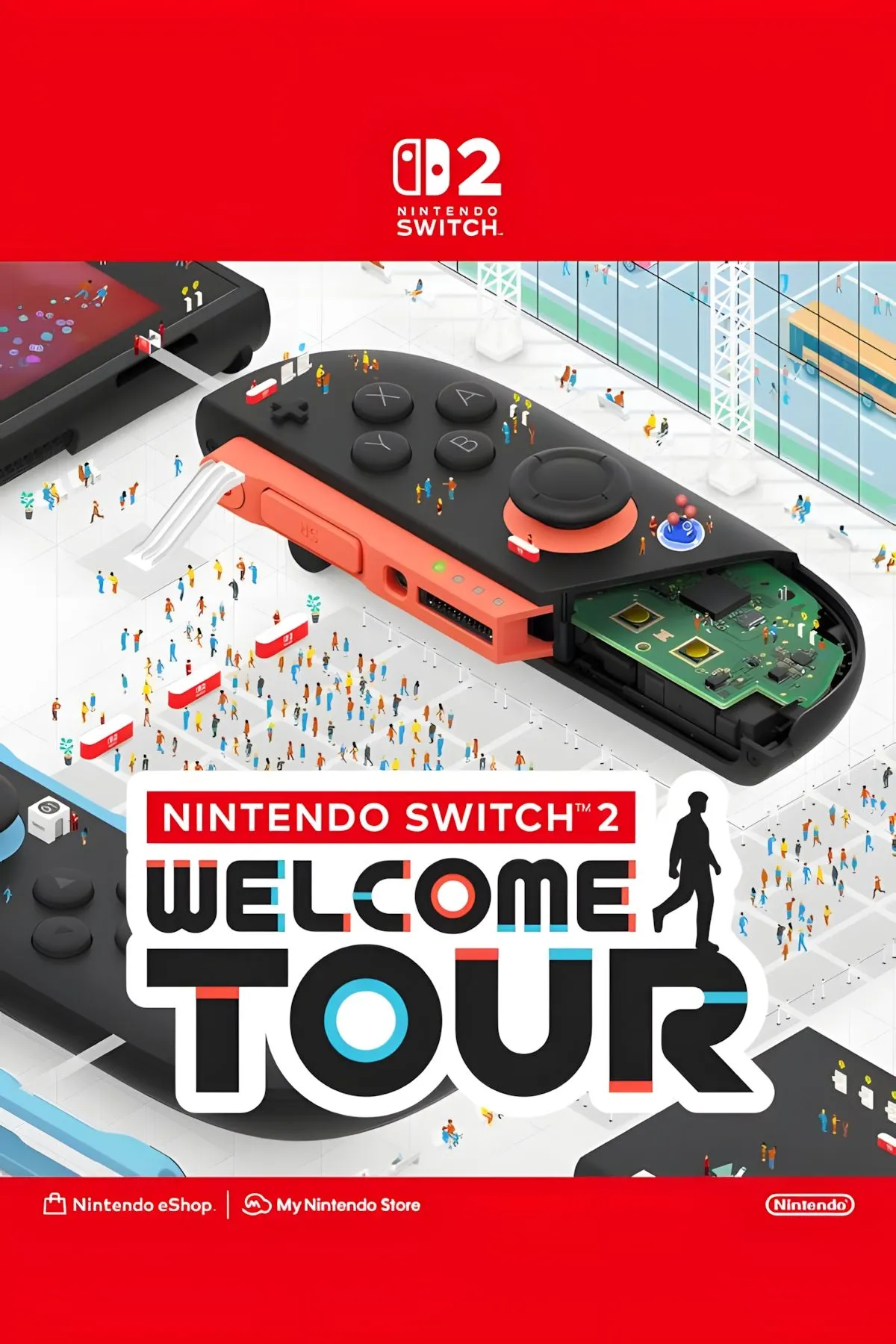 Bìa game Nintendo Switch 2 Welcome Tour, hướng dẫn người chơi làm quen với máy.
