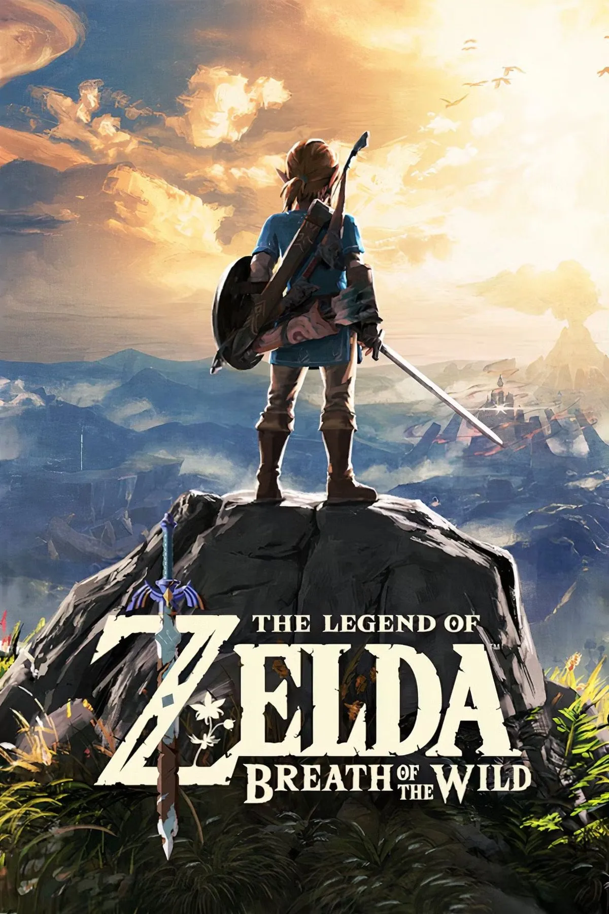 Bìa game The Legend of Zelda Breath of the Wild, siêu phẩm thế giới mở của Nintendo