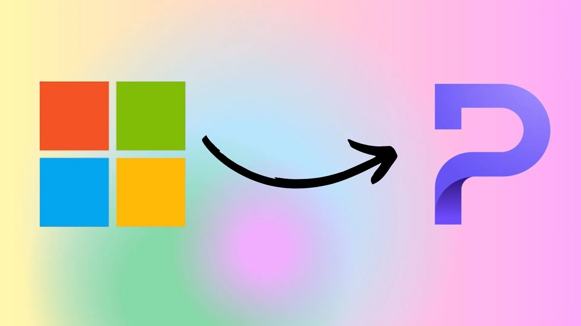 Biểu tượng các ứng dụng Microsoft và Proton, minh họa quá trình chuyển đổi hệ sinh thái từ Microsoft sang Proton