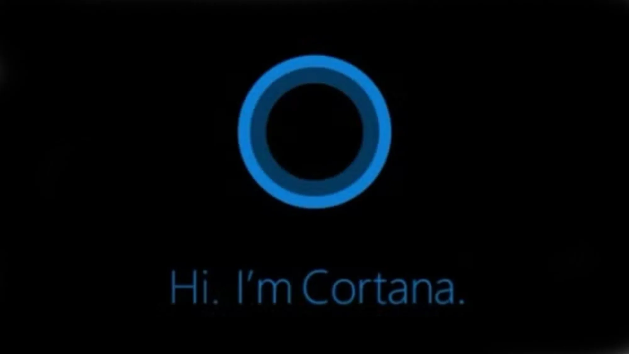Biểu tượng logo Cortana, trợ lý ảo của Microsoft, đại diện cho công nghệ AI không mong muốn có mặt trên console Xbox thế hệ mới