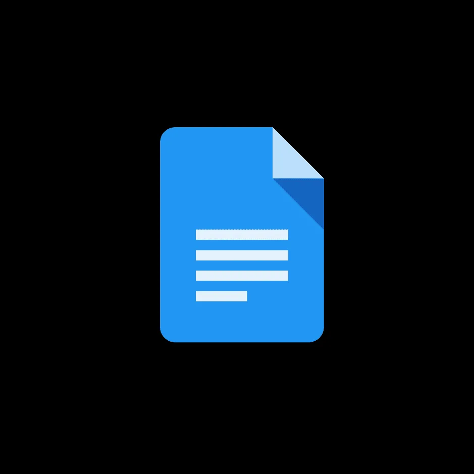 Biểu tượng logo của Google Docs