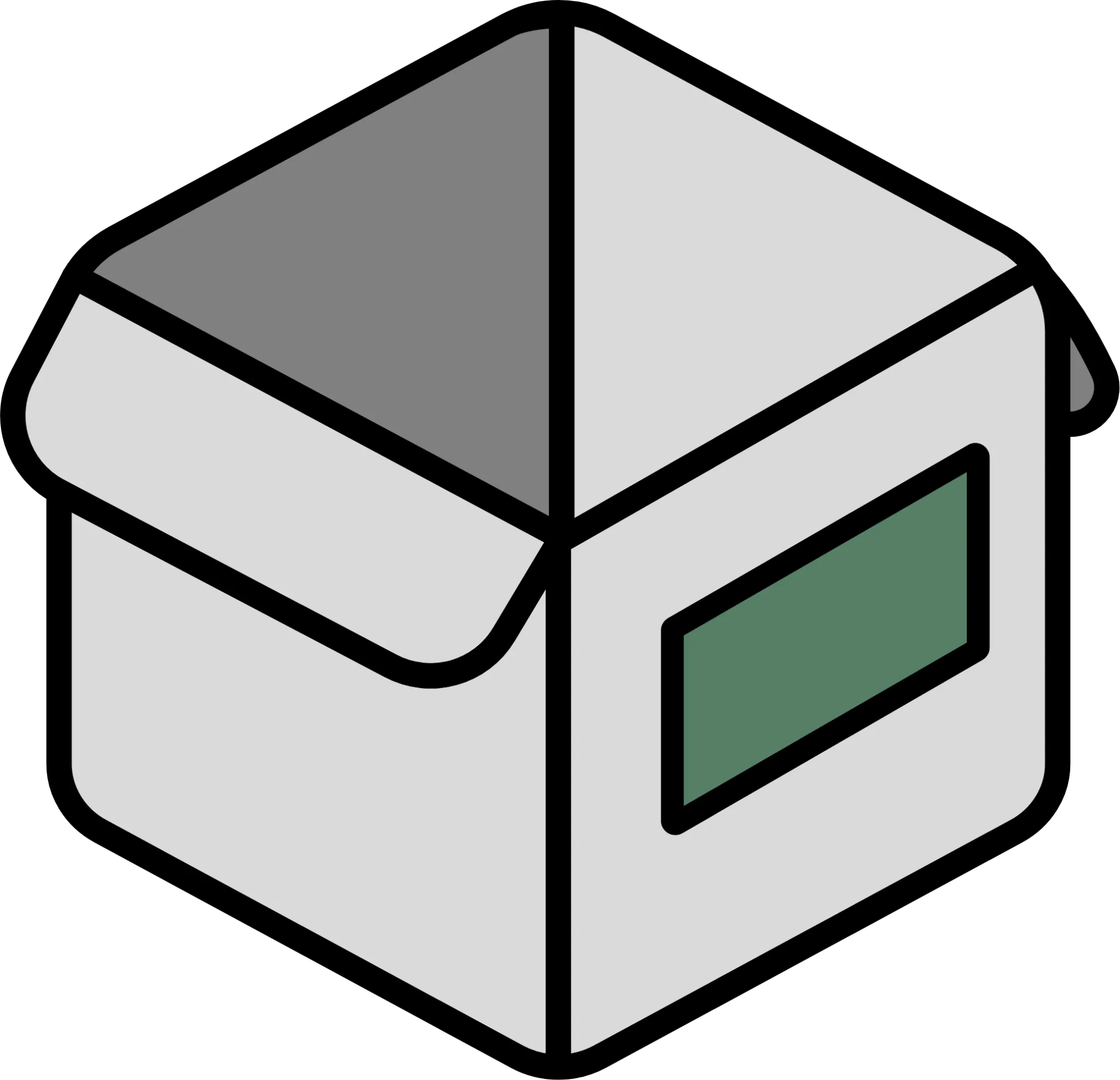 Biểu tượng ứng dụng Homebox nổi bật trên nền tối