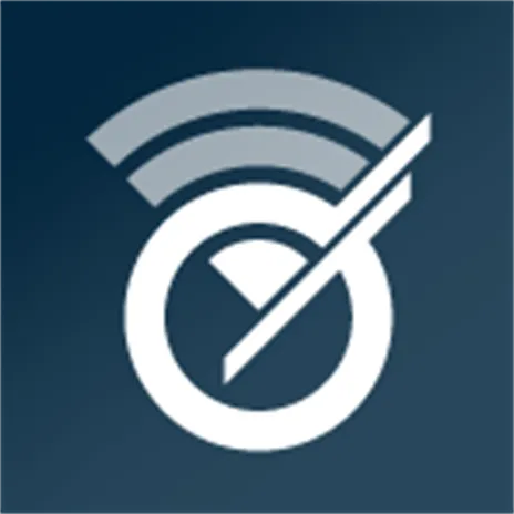 Biểu tượng ứng dụng WiFi Analyzer với sóng Wi-Fi