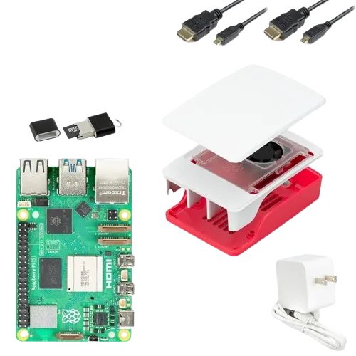 Bộ khởi động CanaKit Raspberry Pi 5 Starter Kit 8GB kèm phụ kiện