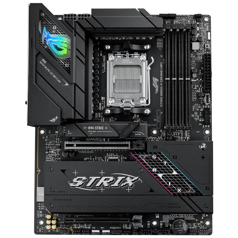 Bo mạch chủ Asus ROG Strix B850-F Gaming WiFi, một lựa chọn AM5 tầm trung với khả năng kết nối và làm mát vượt trội