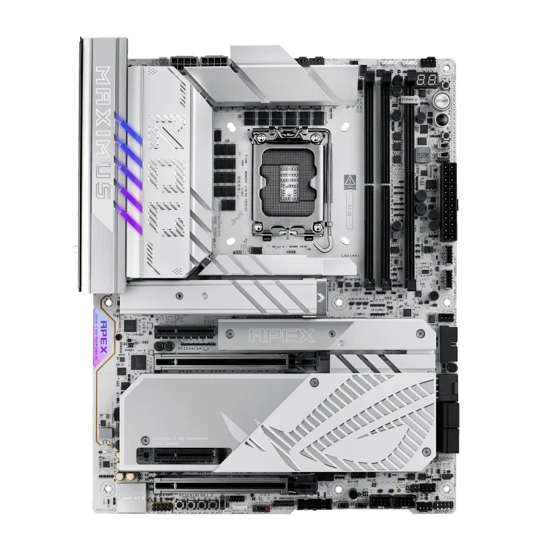 Bo mạch chủ cao cấp ASUS ROG Maximus Z890 Apex với thiết kế mạnh mẽ