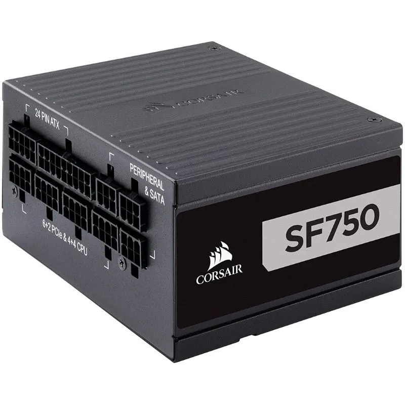 Bộ nguồn Corsair SF750 Platinum, một trong những PSU SFX tốt nhất với công suất 750W