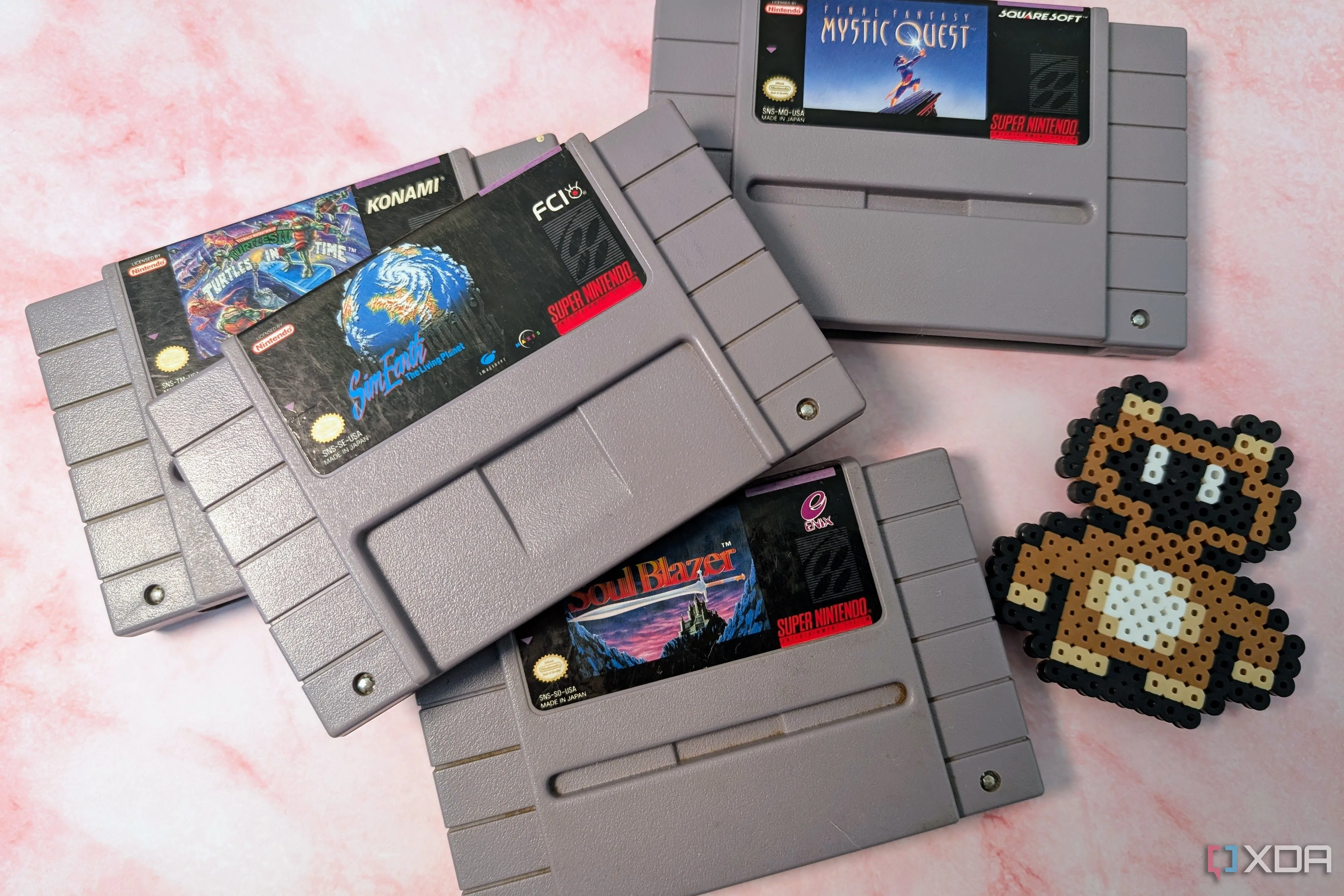 Bộ sưu tập các game cổ điển từ Super Nintendo như SimEarth, gợi nhớ đến các game chiến thuật kinh điển như Civilization