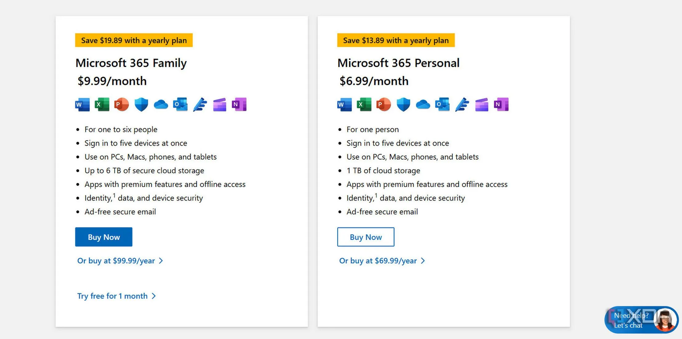 Các gói dịch vụ Microsoft 365 cần tùy chọn lưu trữ độc lập hợp lý hơn