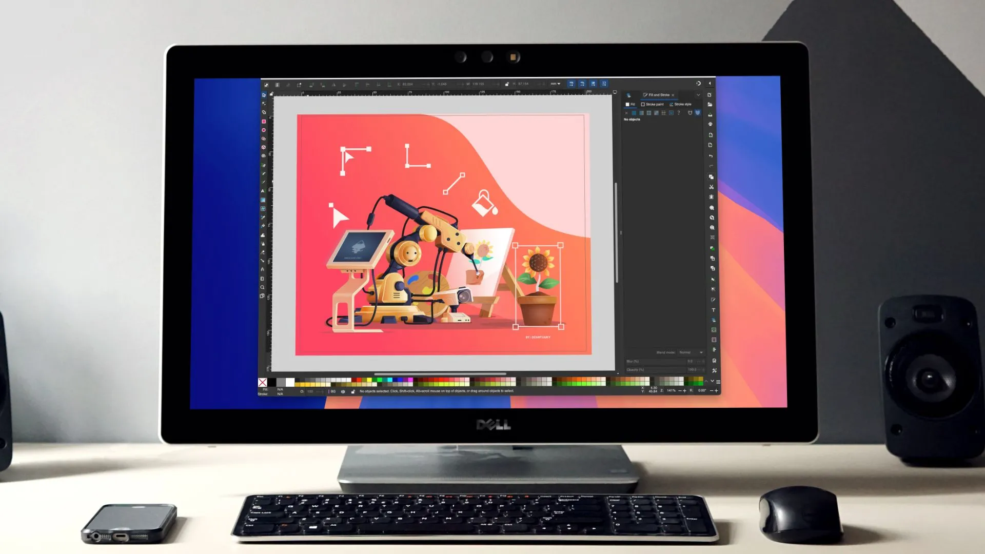 Các lựa chọn thay thế miễn phí cho Adobe Illustrator, tượng trưng cho sự tự chủ dữ liệu