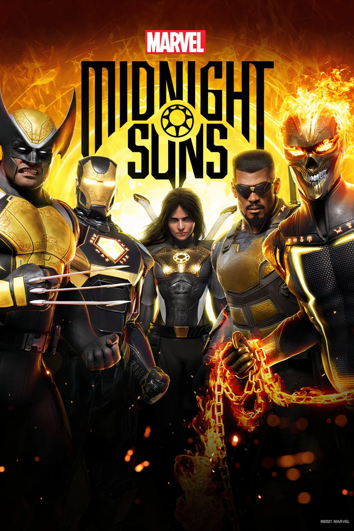 Các nhân vật Marvel như Wolverine, Captain America và Doctor Strange trong trận chiến của Marvel's Midnight Suns