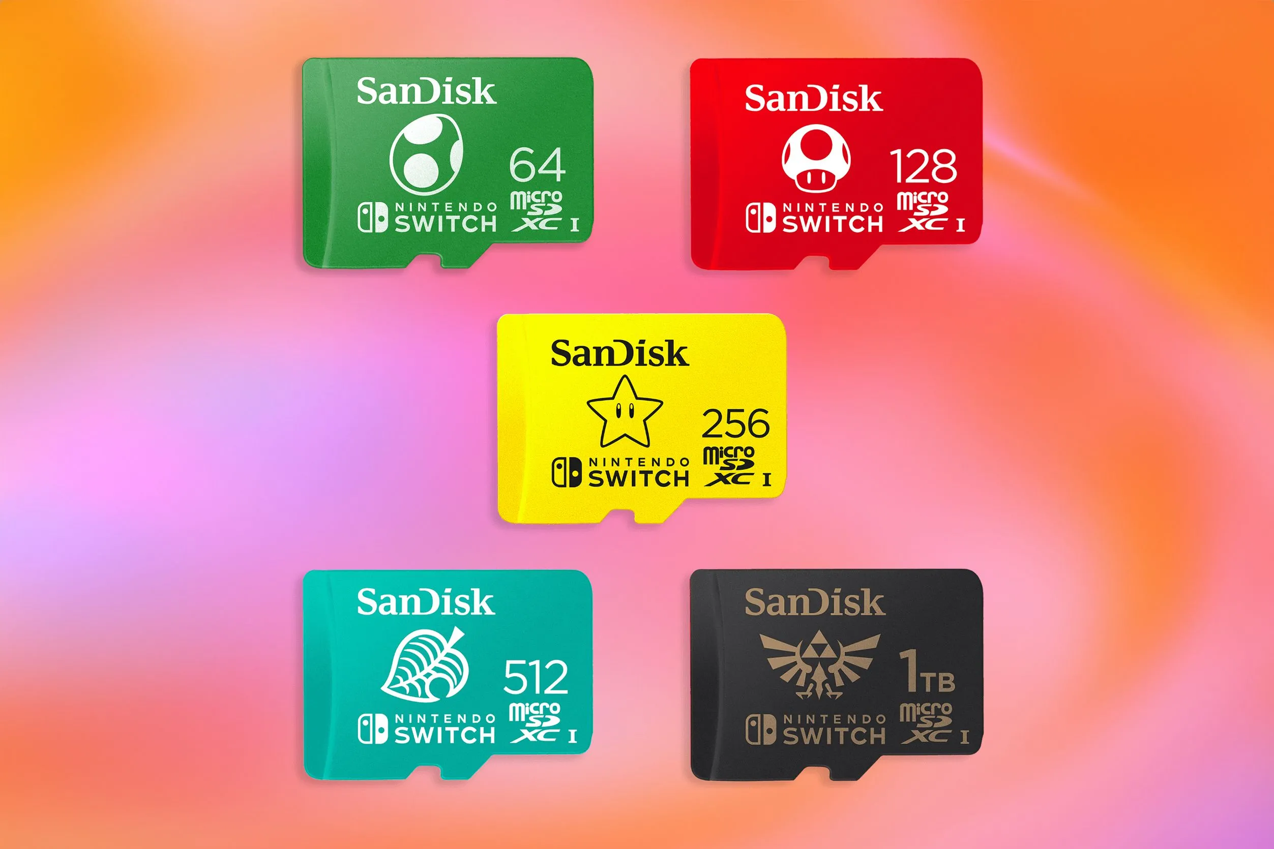 Các thẻ nhớ MicroSD Express tương thích với Nintendo Switch 2 để mở rộng dung lượng