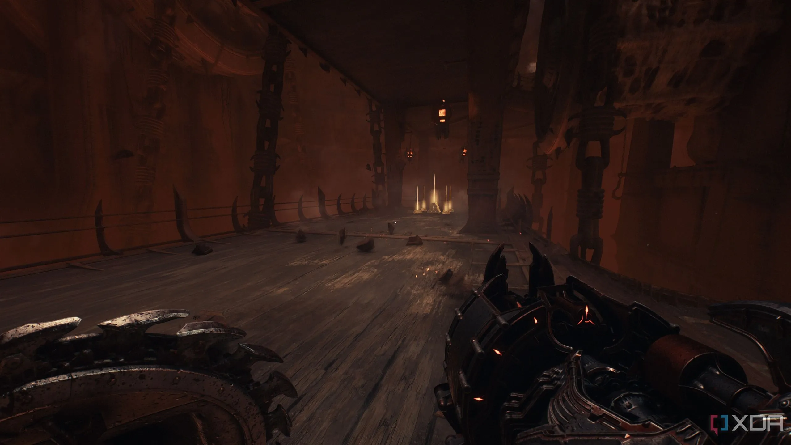 Các thỏi vàng và chồng vàng đầu tiên trong Hell Carrier ở Doom The Dark Ages.