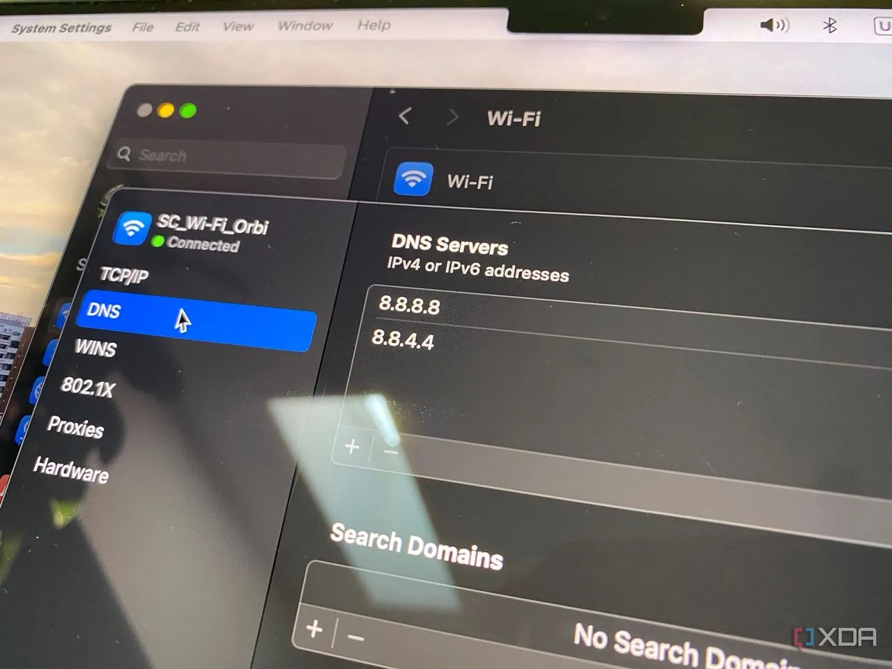 Cài đặt DNS tùy chỉnh trên hệ điều hành macOS với địa chỉ DNS công cộng của Google