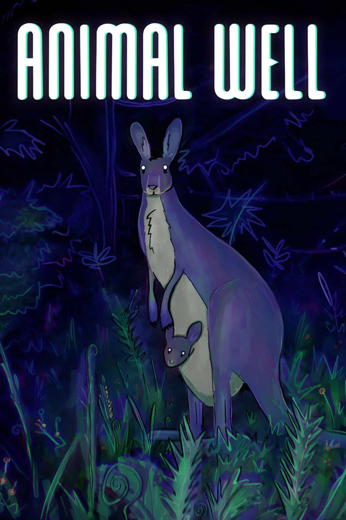 Cảnh gameplay của Animal Well, một tựa game Metroidvania độc đáo do một nhà phát triển duy nhất tạo ra