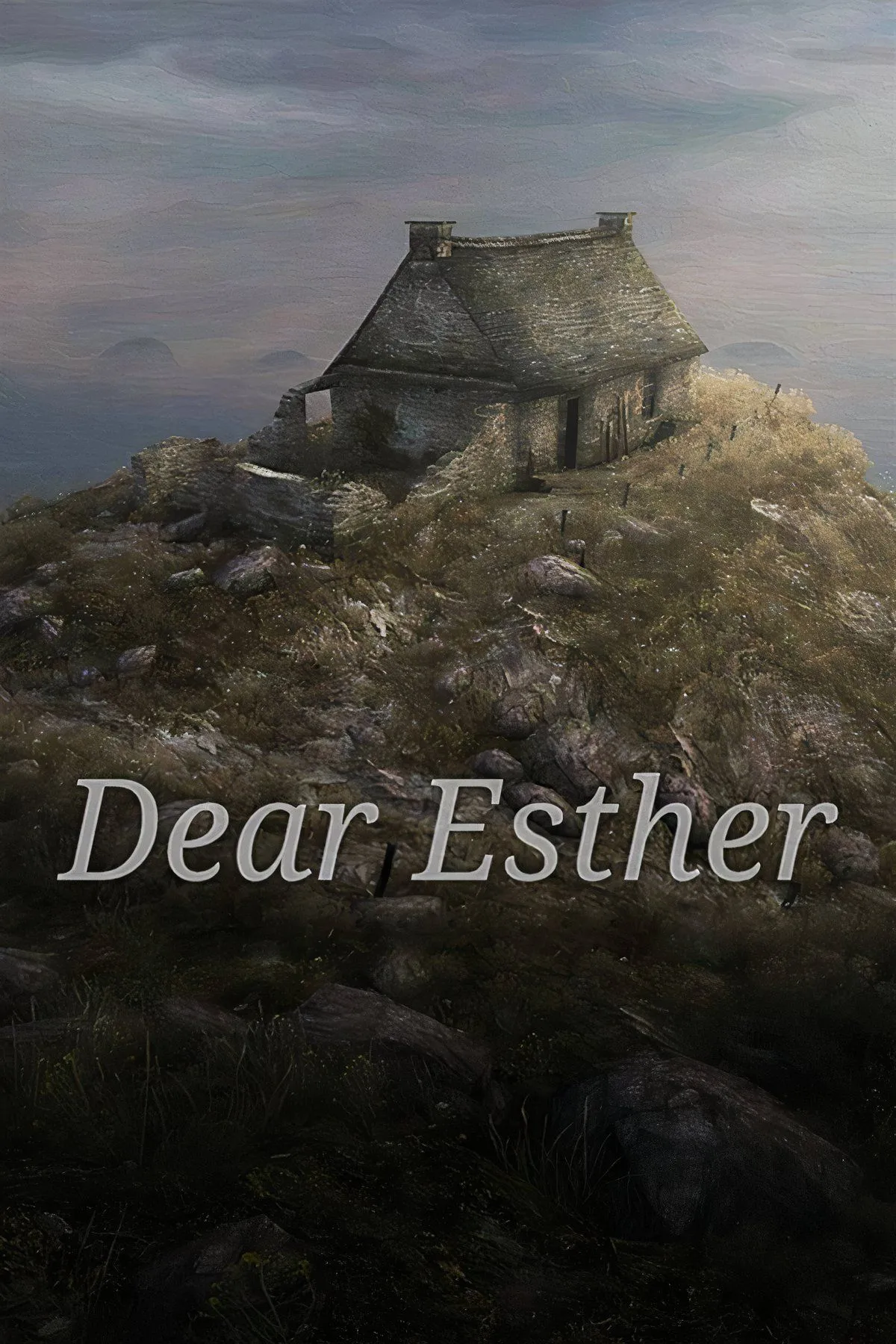 Cảnh quay từ Dear Esther, một hòn đảo hoang vắng với những ngọn hải đăng và vách đá