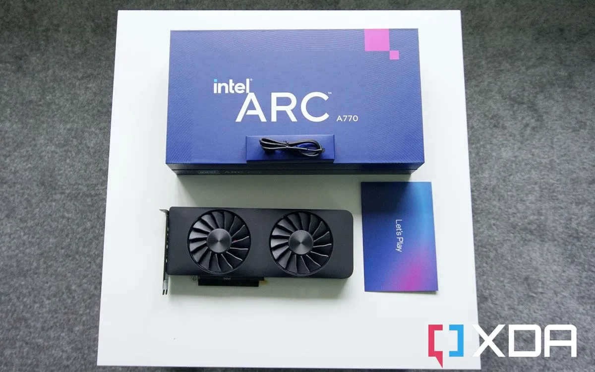 Card đồ họa Intel Arc A770