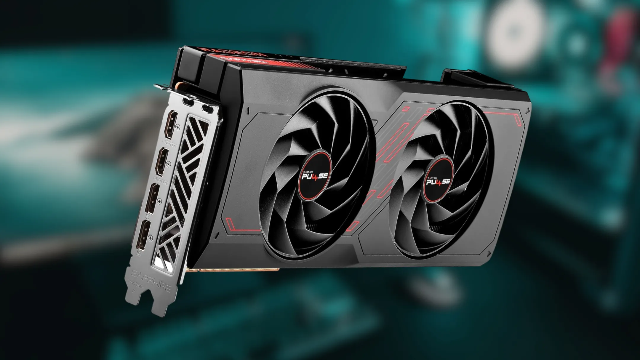 Card đồ họa Sapphire AMD Radeon RX 7800 XT Gaming với hệ thống làm mát hiệu quả
