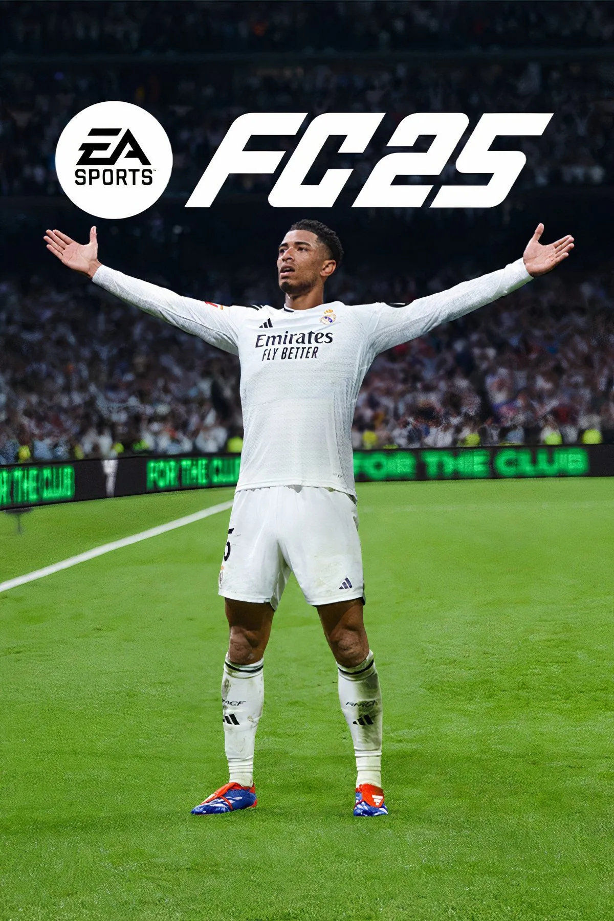 Cầu thủ đang ăn mừng bàn thắng trong game EA Sports FC 25 trên PC