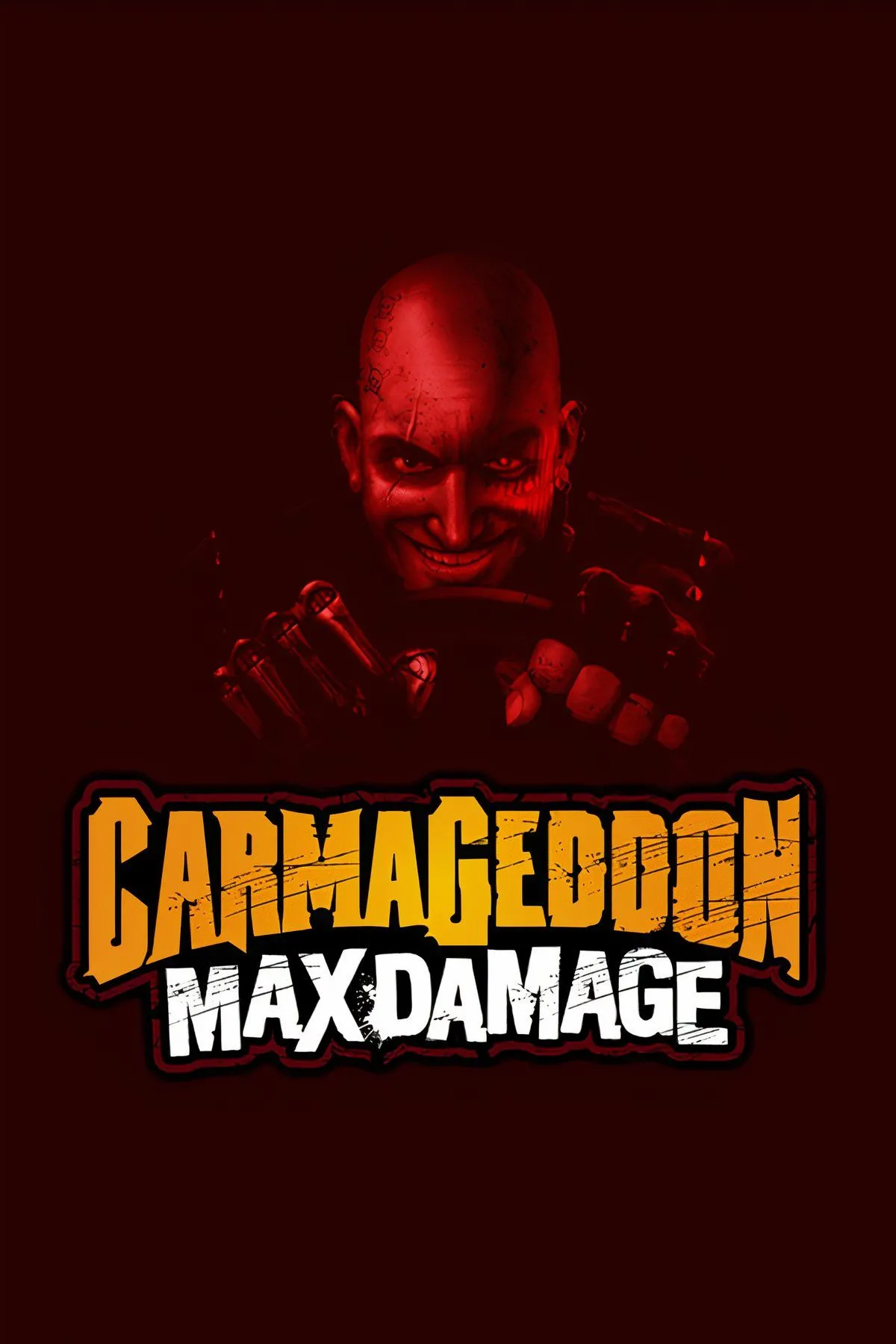 Chiếc xe gây nát trong Carmageddon Max Damage với hiệu ứng va chạm và nổ